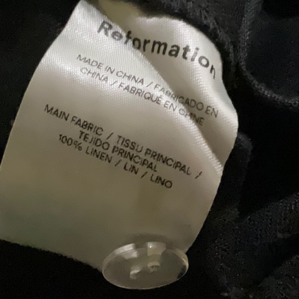 REFORMATION the Mason Cropped Linen Pant from
30.5 inseam, - Picture 11 of 12